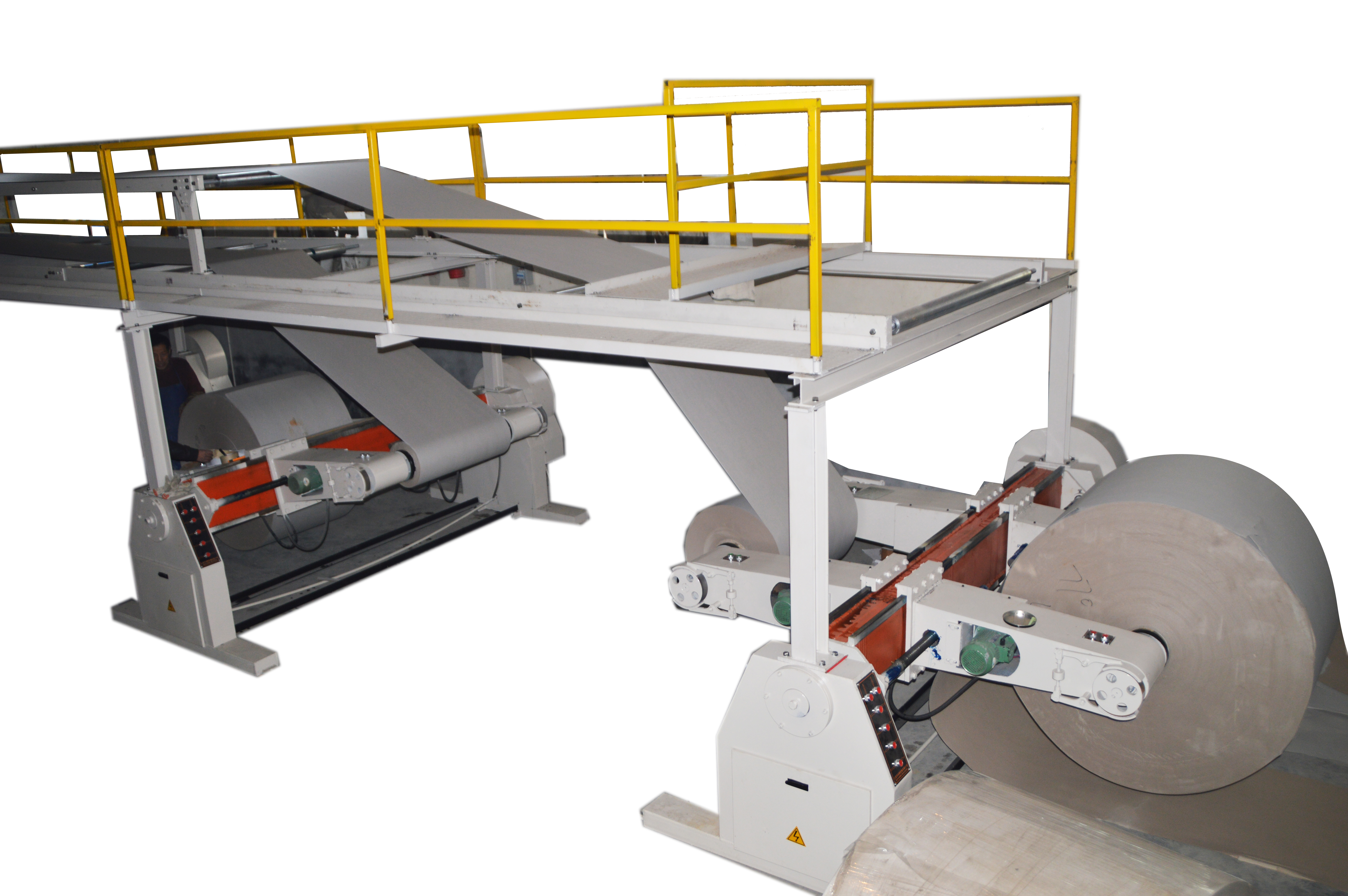laminated cardboard production line