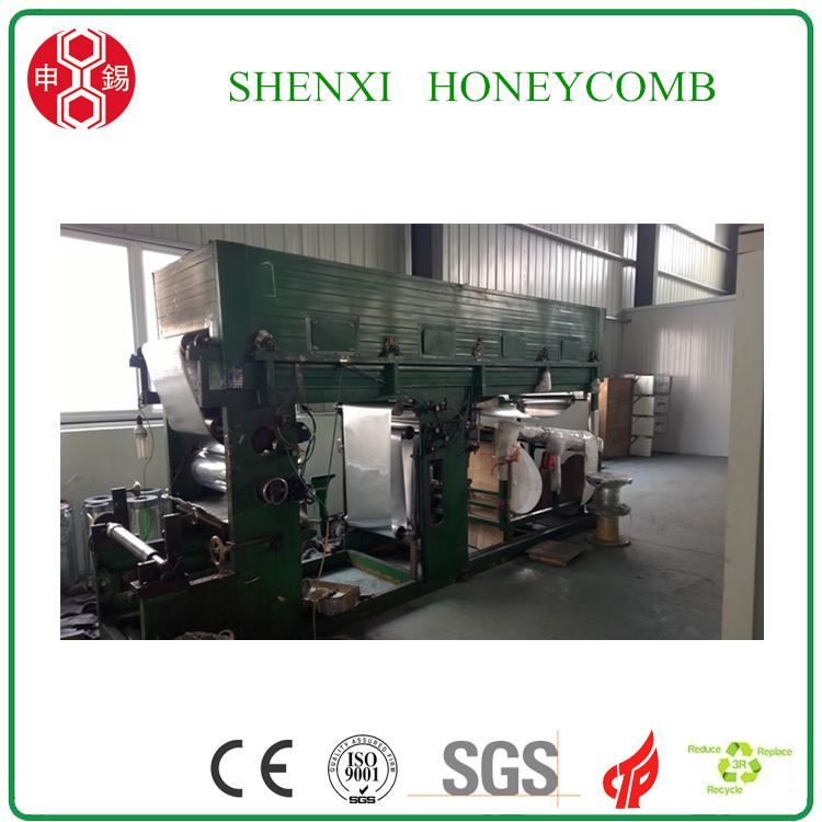 aluminum honeycomb core machine