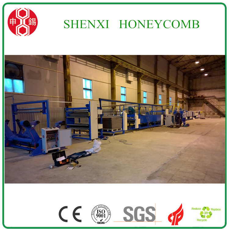 paper laminated honeycomb panel machine