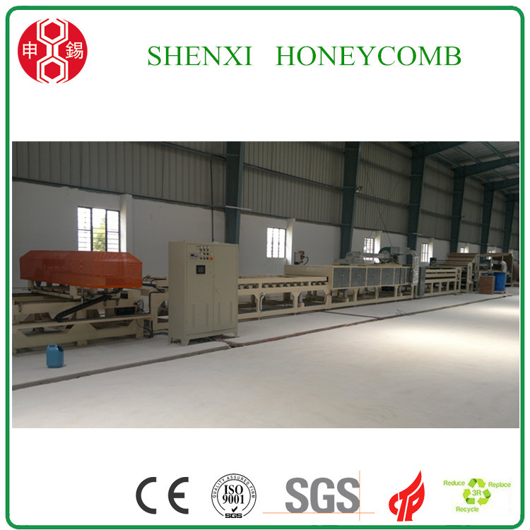 kraftliner honeycomb panel machine